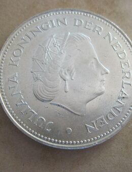 Silbermünze Niederlande 10 Gulden 1970 Silber, 0,720 - Schwanewede