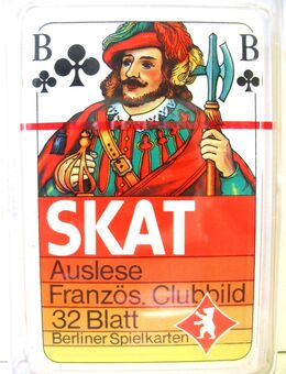 Skat Kartenspiel - Französisches Clubbild - 32 Blatt - Berliner Spielkarten - Neu - Biebesheim (Rhein)