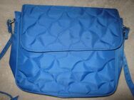 NEUw * Stylisch * modern * Original VINTAGE * Stepp * Hand * Umhänge * Tasche * royal- königs- mittel- blau * - Riedlingen