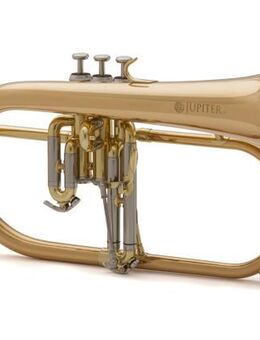 Jupiter JFH 1100 R Goldmessing Flügelhorn, Neuheit inkl. Luxuskoffer - Hagenburg