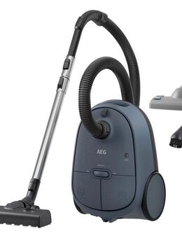 AEG Bodenstaubsauger CLEAN 6000 (AB61C2DBS), 750 W, mit Beutel, hohe Saugleistung, inkl. Zusatzdüsen, 55 % Recyclingkunststoff