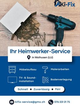 Ki-Fix Service – Professionelle Renovations-, Sanierungs- & Montageservices - Wolhusen