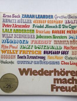 Wiederhören macht Freude Vintage Schallplatte - Fulda