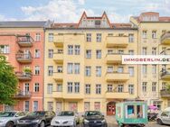 IMMOBERLIN.DE - Charaktervolle Altbauwohnung + Wohnstudio in sehr gefragter Lage - Berlin