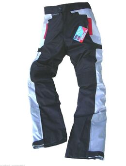 Enduro Hose Mulhacen MX grau-schwarz-rot B-Ware ! - Eschershausen