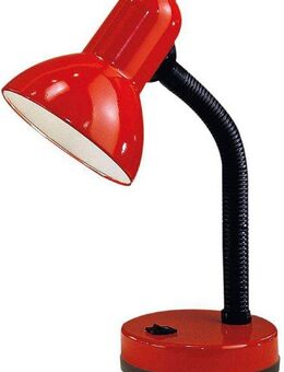 EGLO Tischleuchte BASIC, Ein-/Ausschalter, Leuchtmittel wechselbar, ohne Leuchtmittel, Ø12,5 x H30 cm / exkl. 1 x E27 (je max. 40W) / Wippschalter
