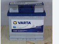 Batterie kfz Autobatterie 52ah varta blue dynamic top erhalten vw polo golf opel Fiat renault ford - Kirchheim (Teck)