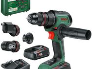 Bosch Home & Garden Akku-Bohrschrauber »AdvancedDrill 18V-80 QuickSnap«, Inkl. 2x Akku PBA 18V 2,5Ah und Ladegerät