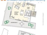 Ansprechende Wohnanlage im Nürnberg Nord: 60 stilvolle Neubau-ETW und 10 Büroeinheiten in Stadtlage! - Nürnberg