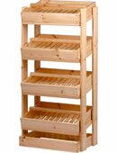 Vorratsregal für Obst und Gemüse Lagerregal Holzregal #29027 in 75217