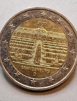 Sondermünze Brandenburg 2 Euro Münze G Eurosondermünze 2020 - Essen