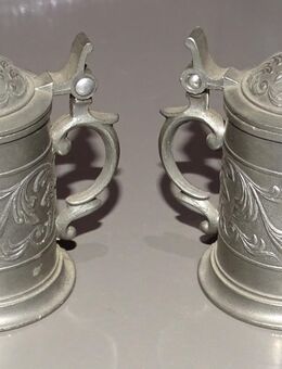 Zinn SKS Design Schnapsstamperl mit Deckel 95% Zinn - Spraitbach