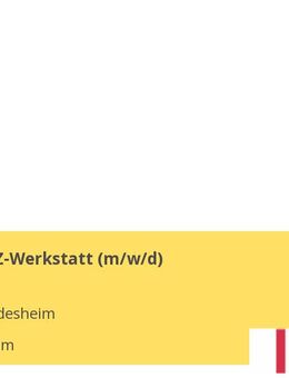Leitung KFZ-Werkstatt (m/w/d) - Hildesheim
