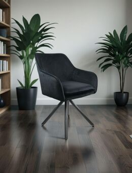 Nagelneue Samt Stühle Schwarz - Berlin
