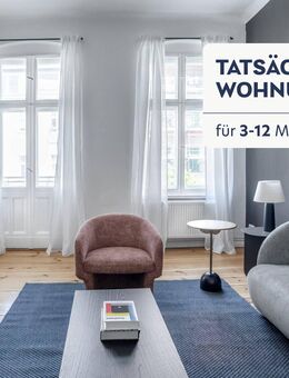 Hochwertig ausgestatte & vollmöblierte 2 Zimmer Wohnung in excellenter Lage in Prenzaluer Berg. - Berlin