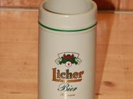 Licher Bier Bierkrug Steinzeug Steingut Keramik 0,5 L neuwertig - Borken