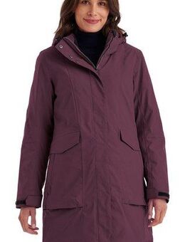 Killtec Parka Damen Funktionsparka Wasserdichter, atmungsaktiver Damenparka mit abnehmbarer Kapuze