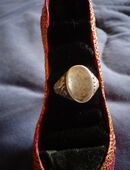 alter Herrenring, Silber in 97618