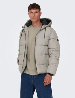 ONLY & SONS Steppjacke ONSMARLON LIFE HOOD PUFFER JACKET OTW VD