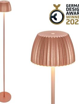 Briloner Leuchten LED Stehlampe Akku LED Stehleuchte Riffle