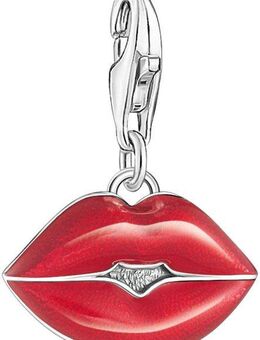 THOMAS SABO Charm-Einhänger roter Kussmund, 2068-664-10