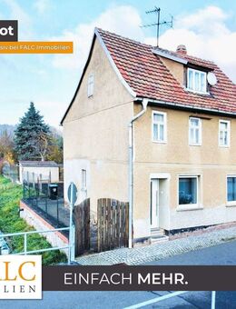 Leben am Fluss mit Garten und der Möglichkeit einen Friseur oder Kleingewerbe zu betreiben - Buttelstedt