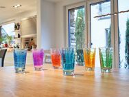 LEONARDO Longdrinkglas VARIO STRUTTURA, Glas, 280 ml, 6-teilig