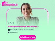 Kampagnenmanager (m/w/d) Recruiting und Personalmarketing - Norderstedt
