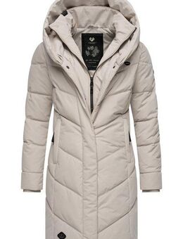 Ragwear Steppmantel Natalka stylischer, gesteppter Winterparka mit gefütterter Kapuze