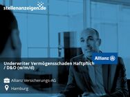 Underwriter Vermögensschaden Haftpflicht / D&O (w/m/d) - Hamburg
