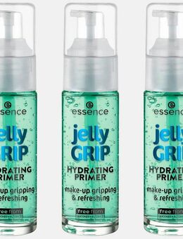 Essence Primer jelly GRIP HYDRATING PRIMER, 3er Pack, mit Jelly-Grundierung