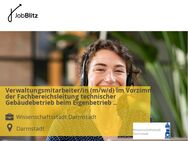 Verwaltungsmitarbeiter/in (m/w/d) im Vorzimmer der Fachbereichsleitung technischer Gebäudebetrieb beim Eigenbetrieb Immobilienmanagement Teilzeit - Darmstadt