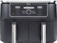 NINJA Heißluftfritteuse Foodi AF400EU Dual Zone Airfryer, 2470 W, Kapazität je 1,4 kg, incl. 2 Crisper Gittereinsätze