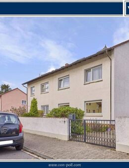 Pure Lebensqualität - charmante Zweifamiliendoppelhaushälfte im Familienidyll - Darmstadt