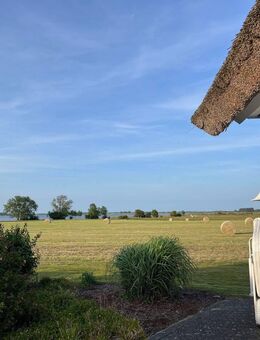Charmantes Reetdachhaus mit moderner Ausstattung und Boddenblick - Ummanz