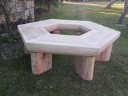 Baumbank. Gartenbank. Holzbank. Hochzeitsgeschenk. Krongartmöbel. - Steyerberg