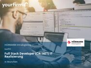 Full Stack Developer (C#/.NET) IT Realisierung - München
