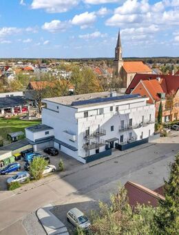 Möblierte 1-ZKB Wohnung mit Balkon im Zentrum von Königsbrunn - Königsbrunn