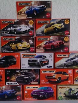 17x Mattel Matchbox in Original-Pappschachtel NEU/OVP - Görlitz