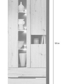 Innostyle Wohnwand, (Set, 3-St)