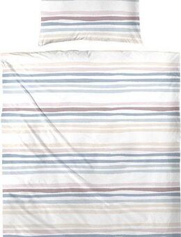 Primera Bettwäsche Perkal Bettwäsche Bingo, Perkal, 2 teilig, mit kräftigen Streifen