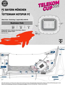 2 VIP Tickets für Telekom cup 07.08. - Fluterschen