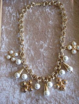 Halskette, Damen, Collier, Women's, Necklace, Jewellery, Einzelstück, aus, den, USA, 14ct, - Lübeck