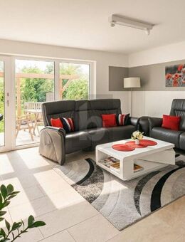 SONNIGES WOHNEN MIT TERRASSE, BALKON & KAMINOFEN - Kabelsketal