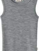 WHEAT Tanktop Wool Singlet Iggy aus reiner Merinowolle in 00000