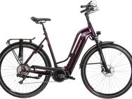 Kross E-Bike Trekkingrad E-Trekkingrad Trans Hybrid Prestige 630 28 Zoll lila, 11 Gang Shimano DEORE XT DI2 M8050 Schaltwerk, Kettenschaltung, Mittelmotor, 630 Wh, Pedelec, Elektrofahrrad für Damen