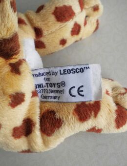 Leosco-Plüsch-Schlenker-Leopard?,Füllung,ca. 20 cm - Linnich