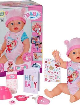 Baby Born Babypuppe Emma, 43 cm (Set, 11-tlg)
