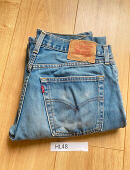 VINTAGE LEVI'S 521 02 Jeans W34 L34 Bund:41cm Länge:110cm SCHRITT: 83 LEVIS - Wolfratshausen