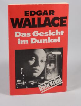 Edgar Wallace: Das Gesicht im Dunkel : TB Rote Krimi - 0,70 € - Helferskirchen